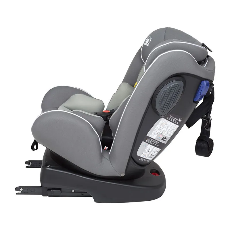 Siège auto 360° Isofix Nova Gr.0+/1/2/3 - Gris-4