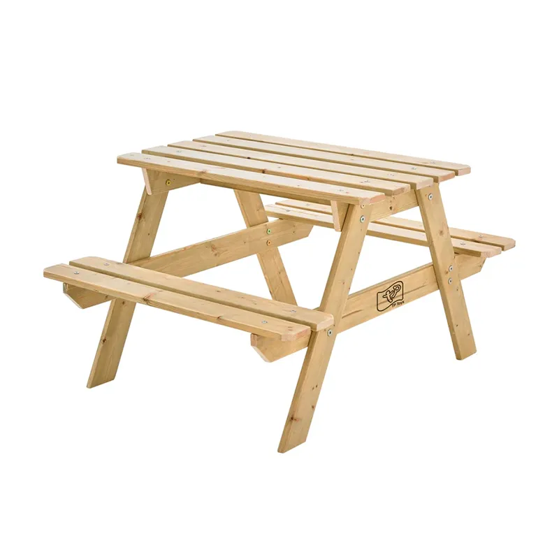 Table de pique-nique Forestiere bois - 90x70x50cm-0