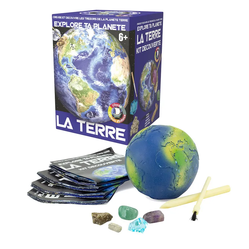 Kit géologie La planète Terre - 6+-0