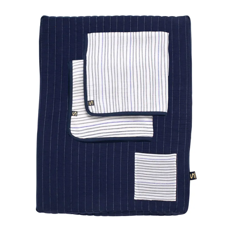 Matelas à langer + serviette éponge Sailor - 52x68x6cm-0