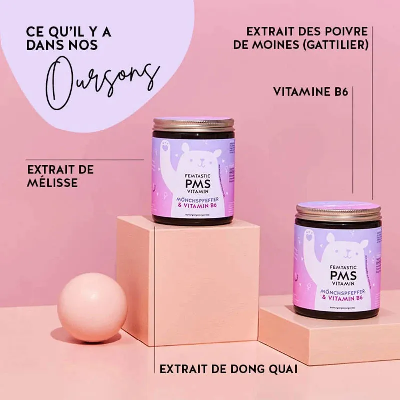 Femtastic SPM Pour un cycle équilibré - 60 Gummies-1