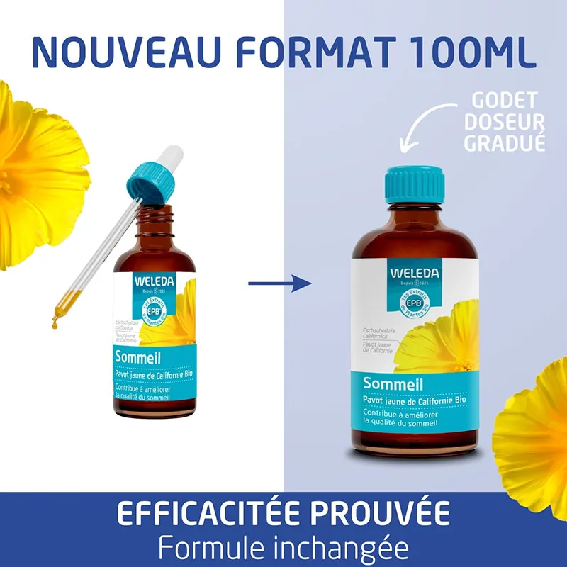 Extrait de plante Pavot jaune de Californie BIO Sommeil - 100ml-1