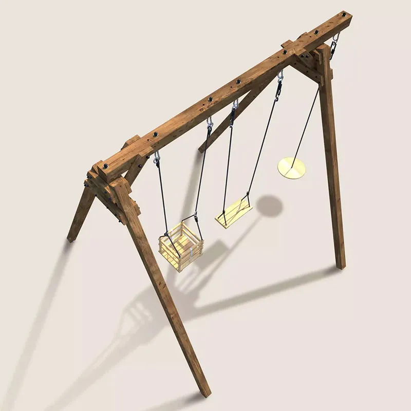 Portique 3 agrès Ulysse - 6m+-7