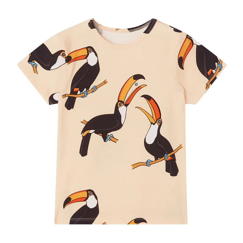 T-shirt MC Juno Toucan BIO - Beige-0