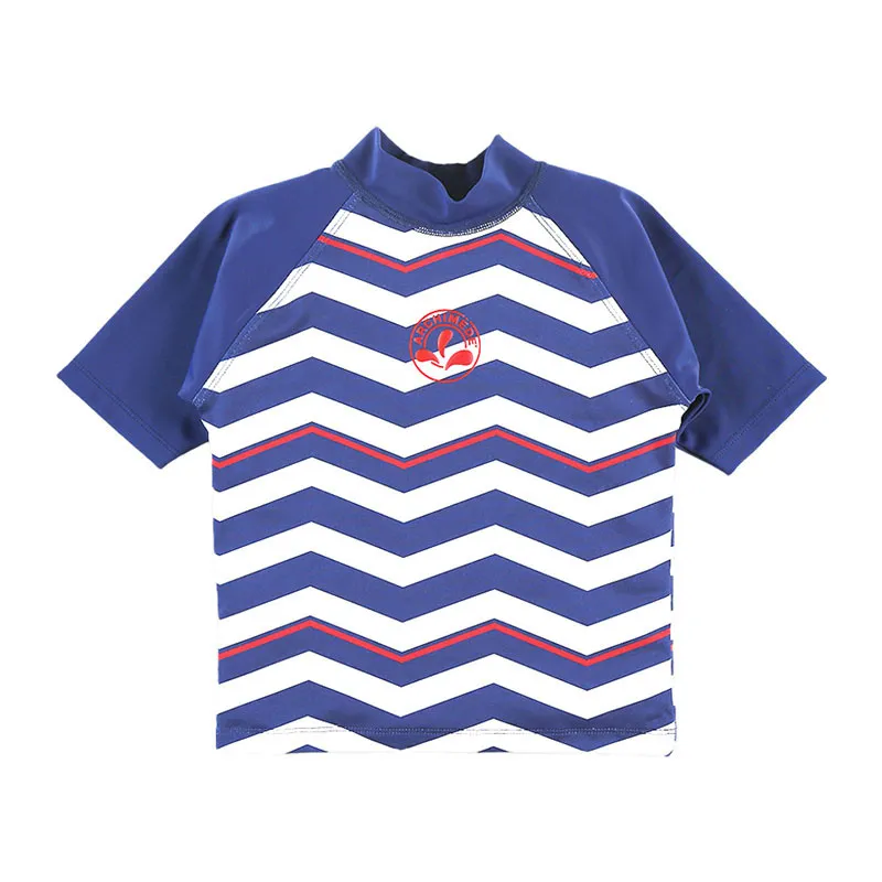 T-shirt MC anti-UV Boris - Bleu-0
