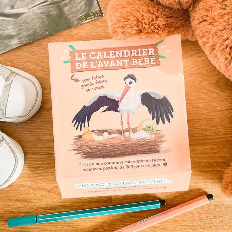 Calendrier de l'Avant Bébé - Futurs grands frères & sœurs -0