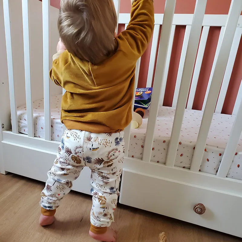 Pyjama ML Mirow - Marron/Blanc-7