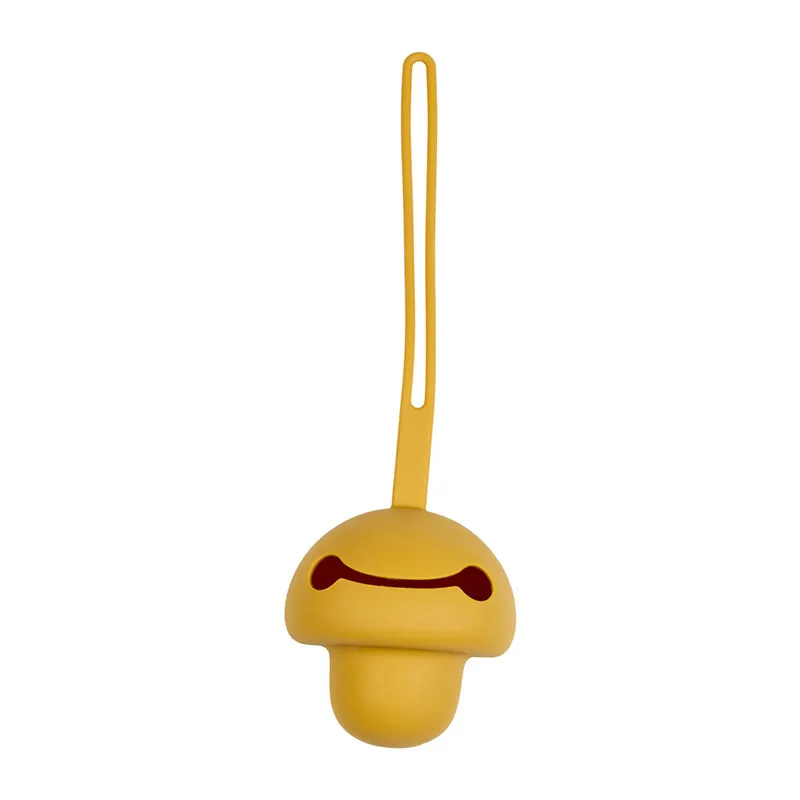 Boîte à sucette Silicone - Jaune miel-3