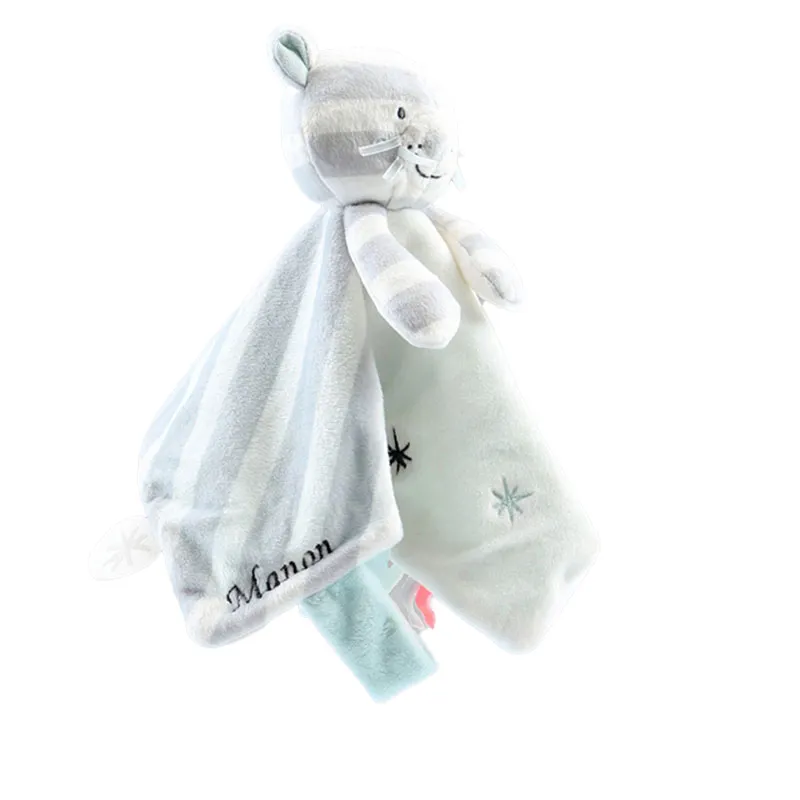 Doudou Milo A&M Gris Noukie's - 27x27x7cm-3
