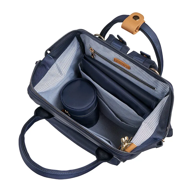 Sac à dos à langer Mani - Navy Blue-6