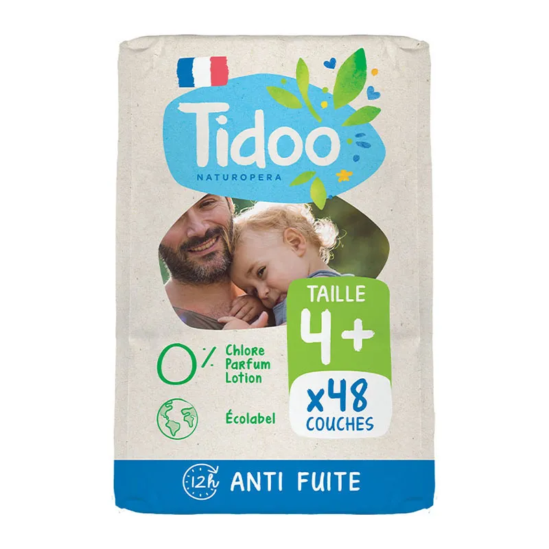 Couches Écologiques T.4+/9-20kg - 3x48-4