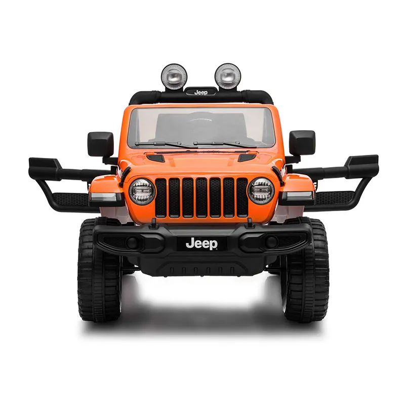 Voiture élec. Jeep Wrangler Rubicon Orange - 36m+ -3