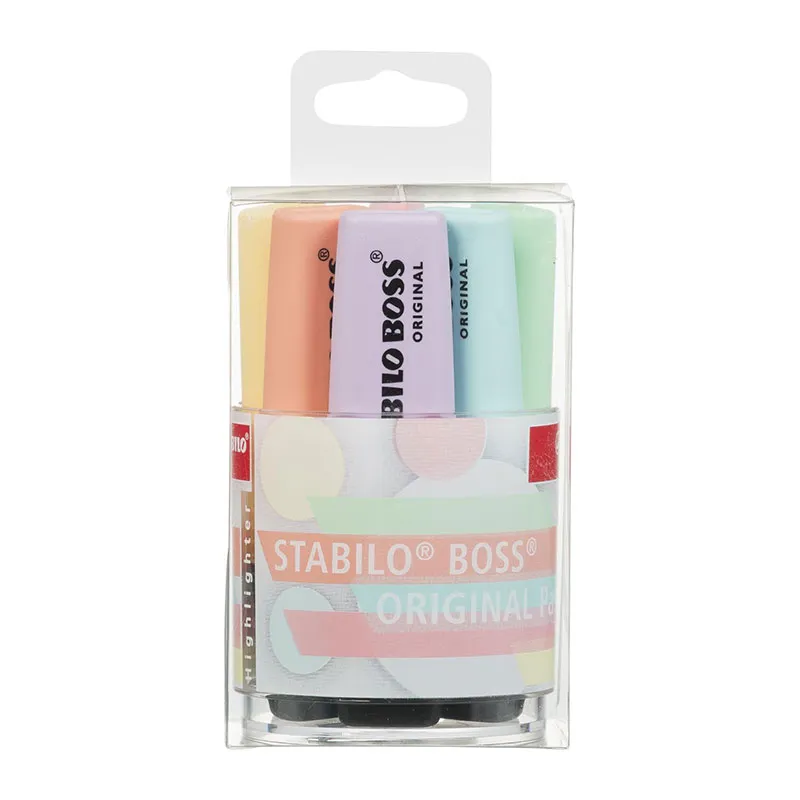 Surligneurs Stabilo Boss Original Pastel - 6pcs-0