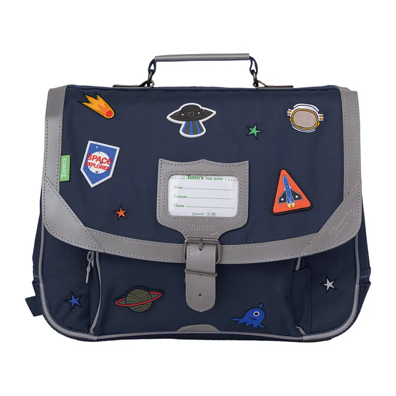 Cartable 35 cm Les Fantaisies Elliott - Bleu-0