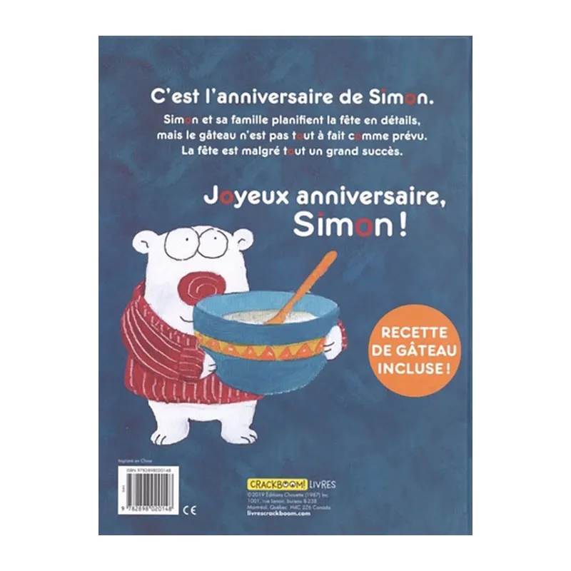 L'anniversaire de Simon - 3+-2