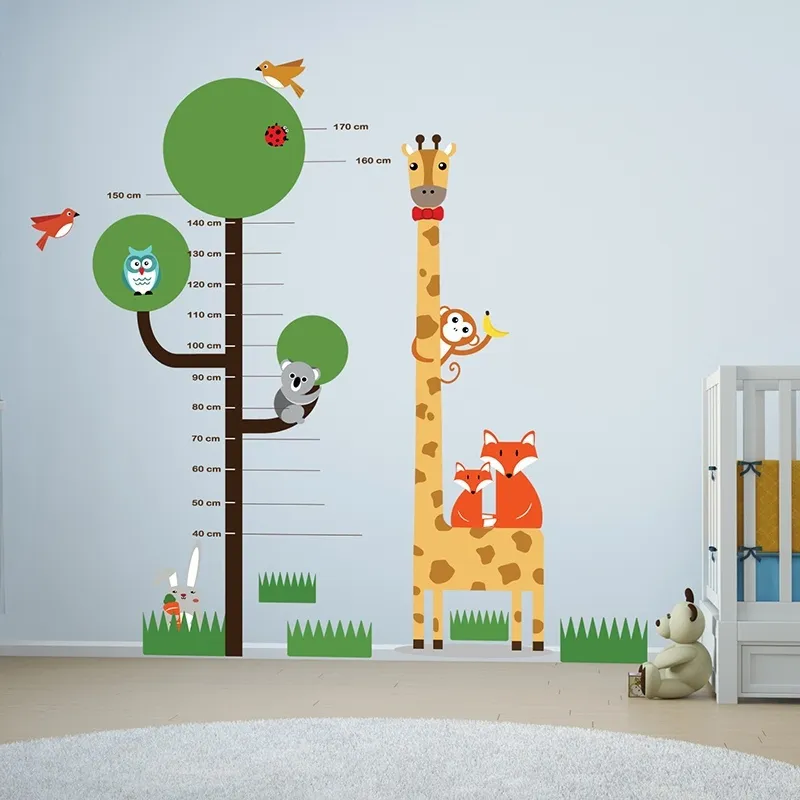 Stickers Toise - Animaux rigolos-3