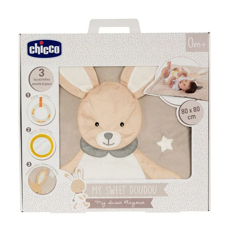Tapis d'éveil Lapin - 0m+-6