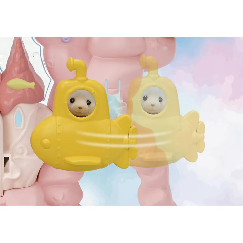Château des sirènes & 3 bébés - 30pcs-25