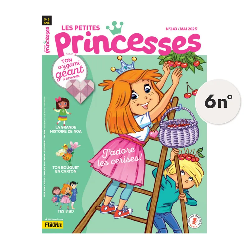 Abo.1an Disney Princesses 6n° - 3-6+-0