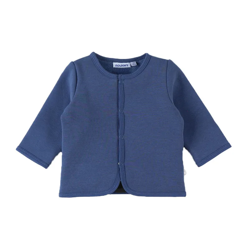 Ensemble Gilet + T-shirt ML + Legging Dinosaure - Écru/Bleu/Beige-3