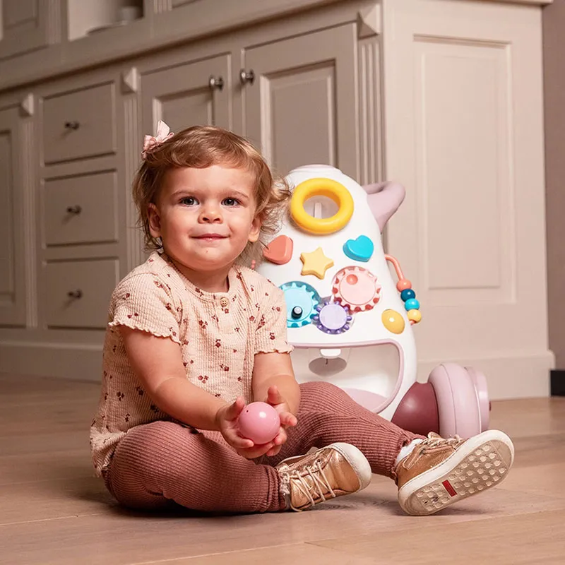 Pousseur Jumpy Rose - 12m+-4