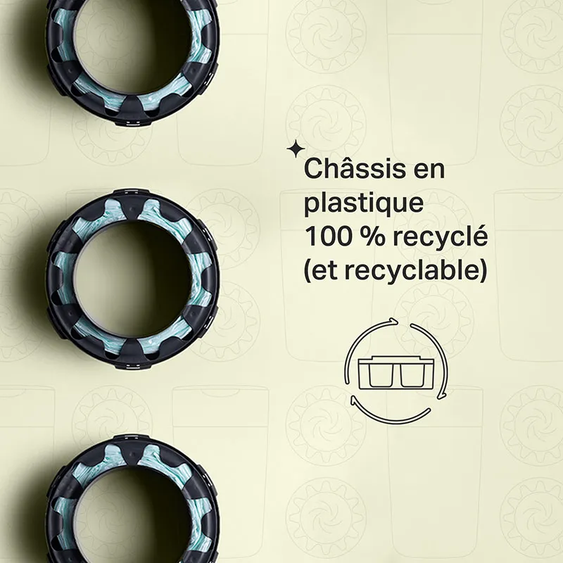 Poubelle à couche Twist & Click + 13 recharges - Vert-11