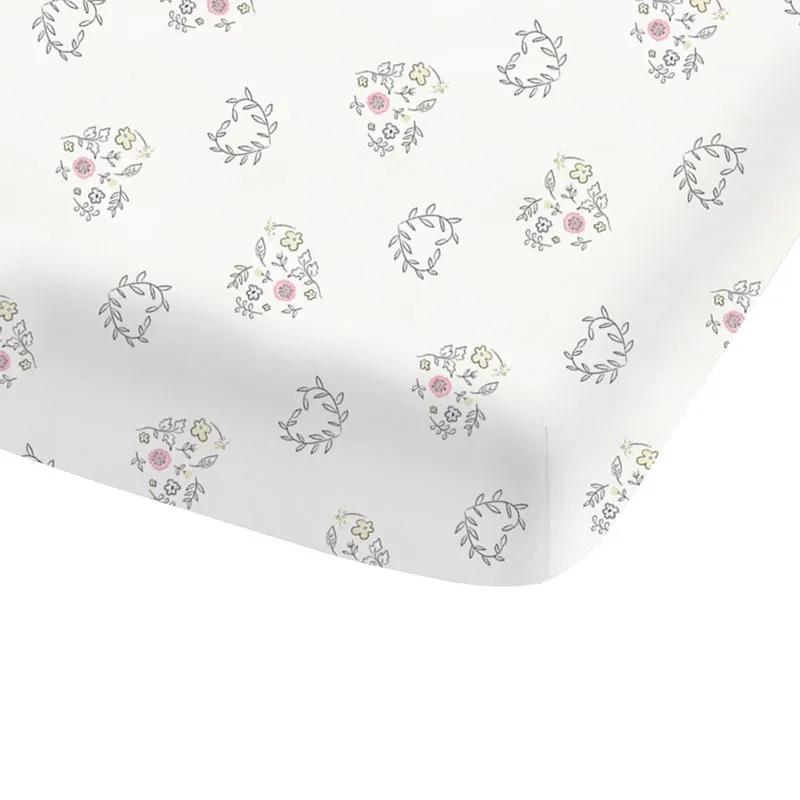 Drap-H. Coton Les Aristochats Blanc Bonnet 25cm - 90x190cm-0