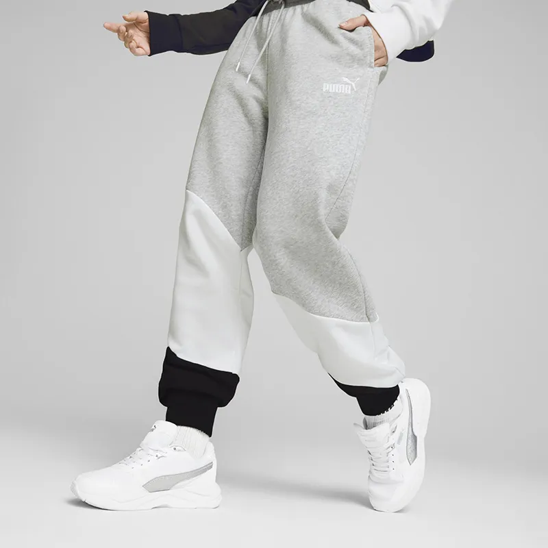 Jogging Femme Power Cat - Gris clair chiné - PUMA-0