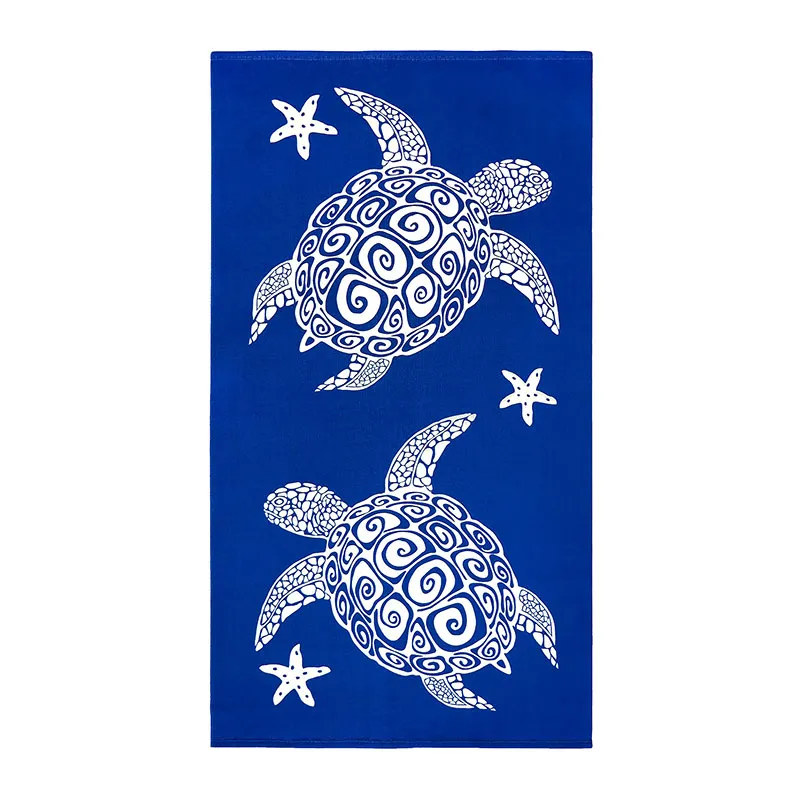 Serviette de plage Bari Bleu - 90x170cm-0