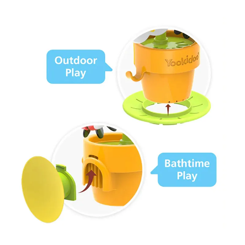 Moulin de bain verse et tourne Oiseau - 9m+-4