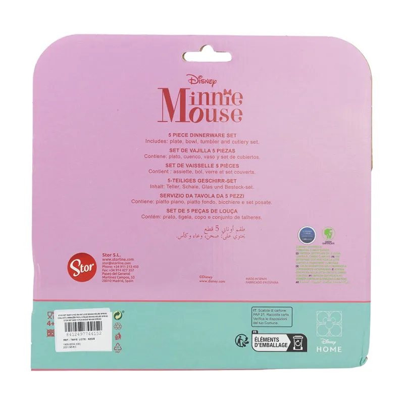 Set de repas Minnie Mouse - 5pcs-2