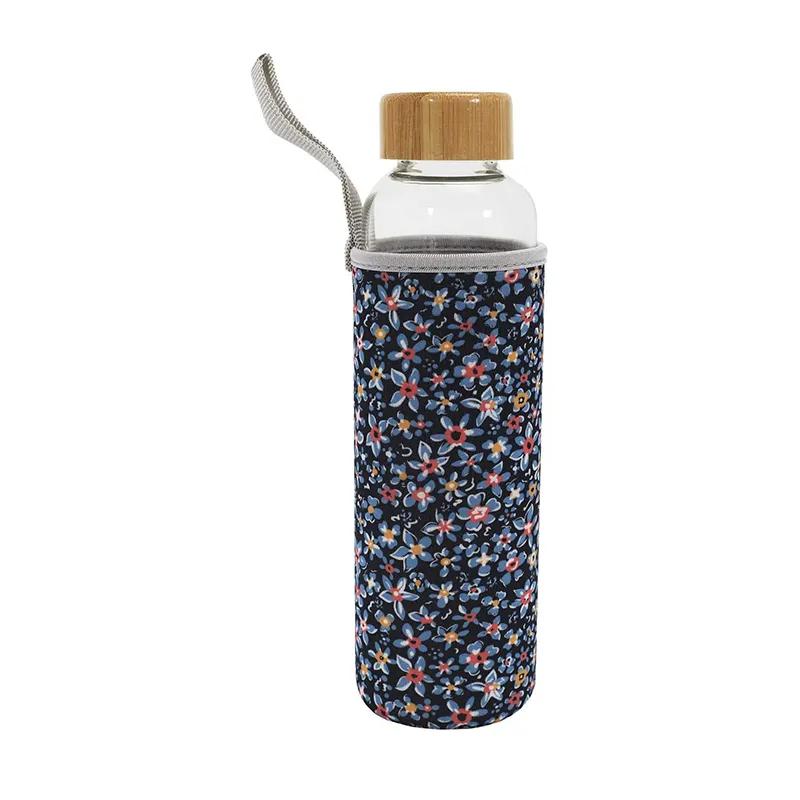 Coffret bouteille en verre + couverts - 50cl-2