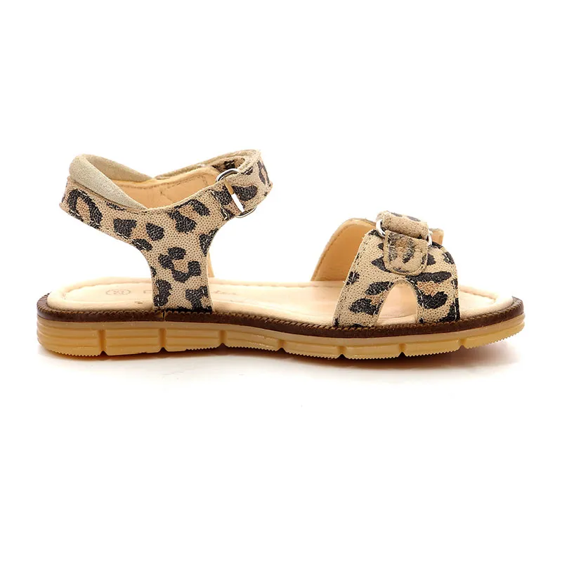 Sandales Enfant Grekia - Beige Léopard-7