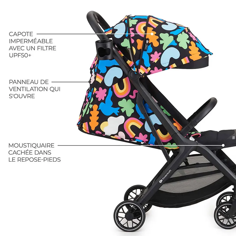 Poussette Compacte Nubi 2 Happy Shapes - 0m+-7