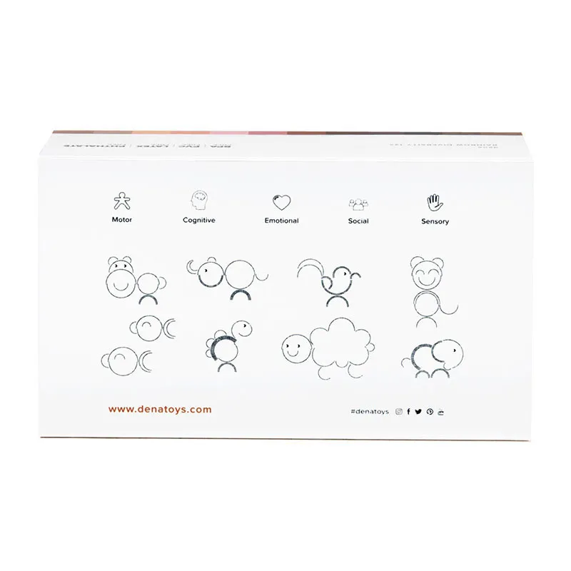 Jouet Silicone Grand arc-en-ciel Diversity - 0m+-4