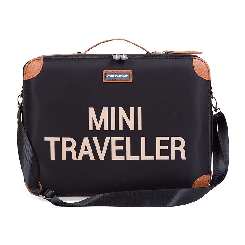 Valise Enfant Mini Traveller - Black Gold-1