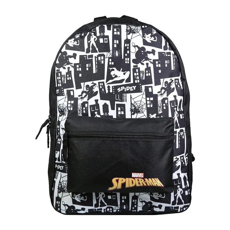 Sac à dos 1 compartiment Spider-Man Gris - 29x40cm-0