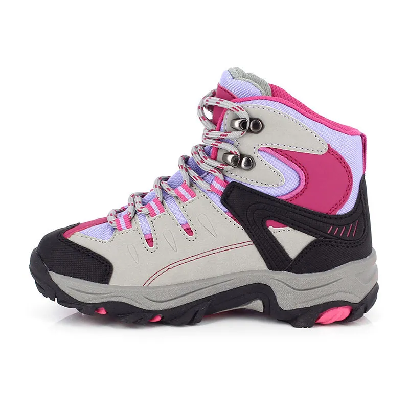 Chaussures Randonnée Climb Junior - Parme-1