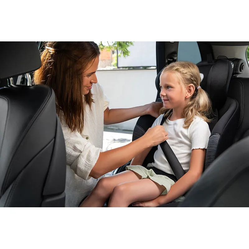 Siège-auto I-Size/Ceinturé Lars 100-150cm - Sport Black Red-10