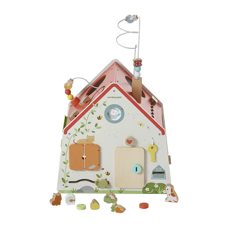 Grande maison d'activités en bois- 10m+-4
