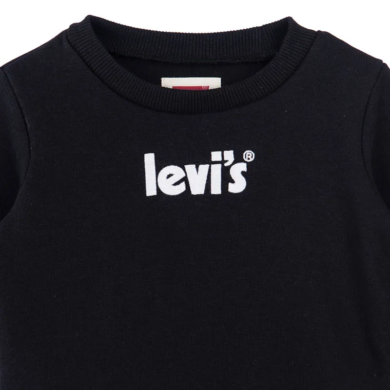 Sweat Bébé Logo - Noir-2