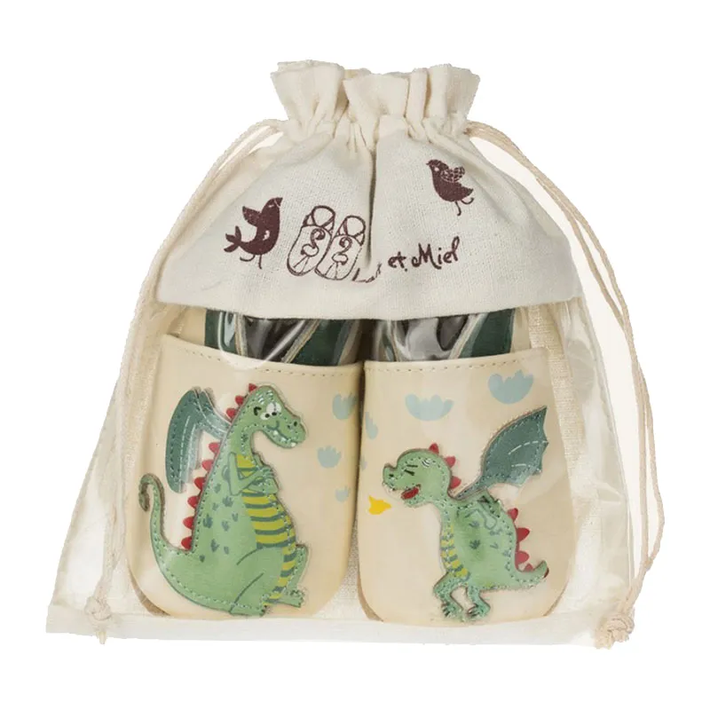 Chaussons cuir Dragon-5