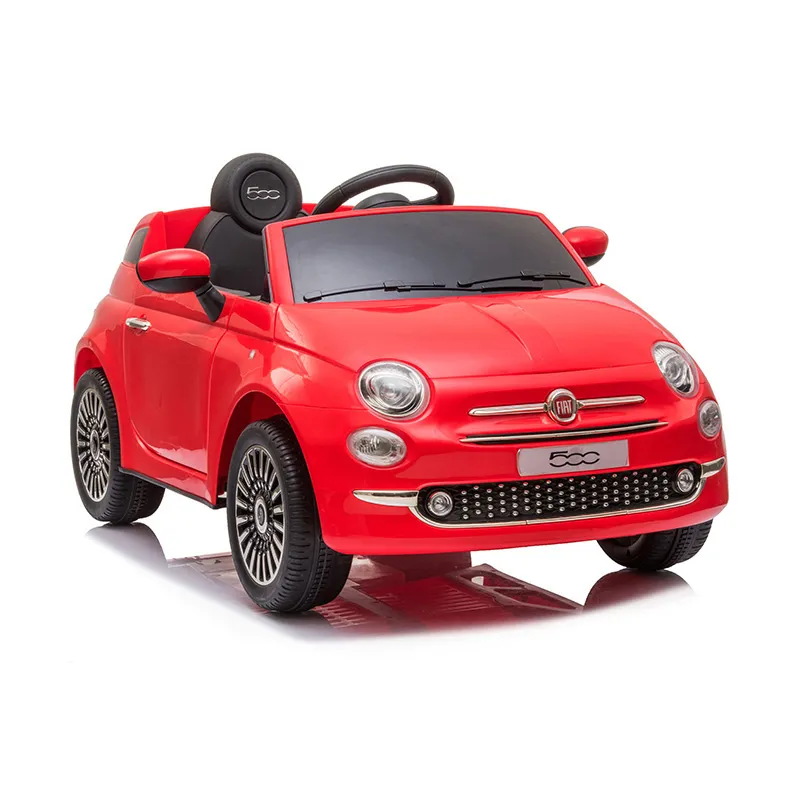 Voiture élec. Fiat 500 Rouge - 36m+-1