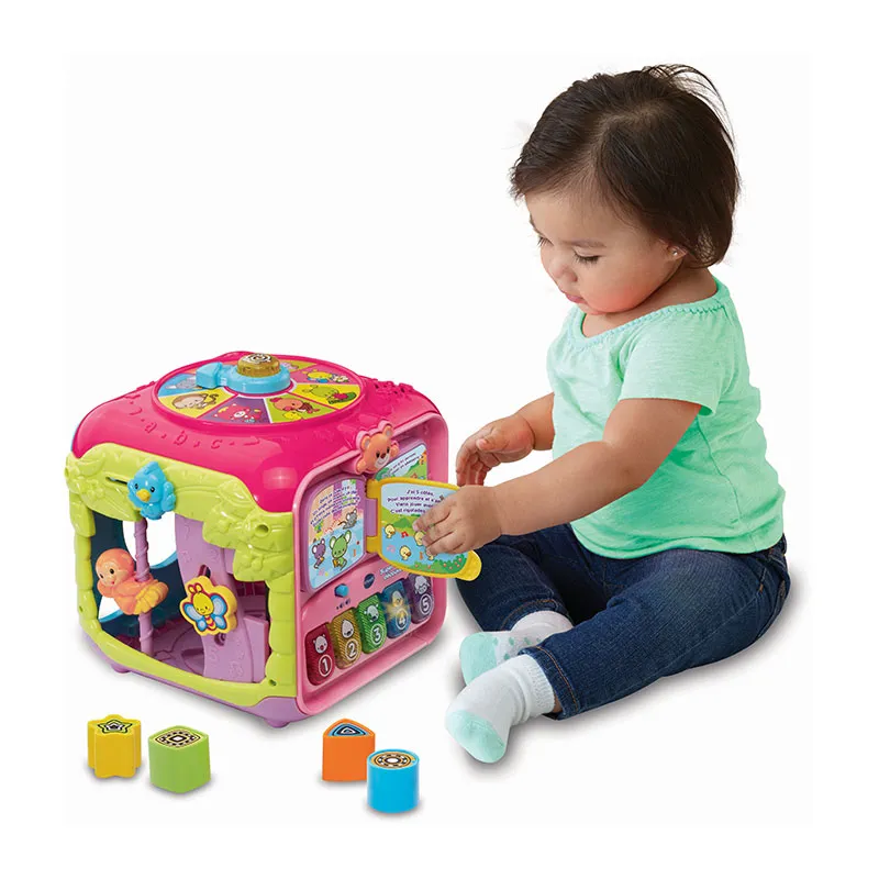 Super cube des découvertes Rose - 9m+-3