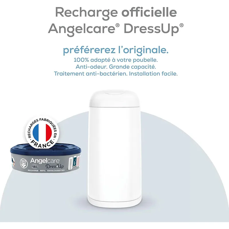 12 recharges pour poubelle à couches Dress Up-2