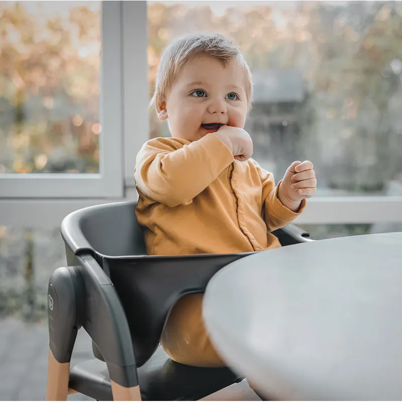 Chaise haute + Transat Levels Newborn Bois/Blanc - 0m+-16