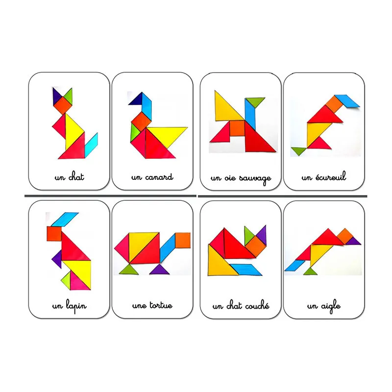 Jeu de Tangram - 36m+-2