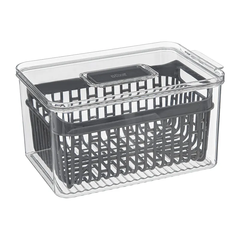 Boîte frigo Tidy Gris - 24x15cm-0