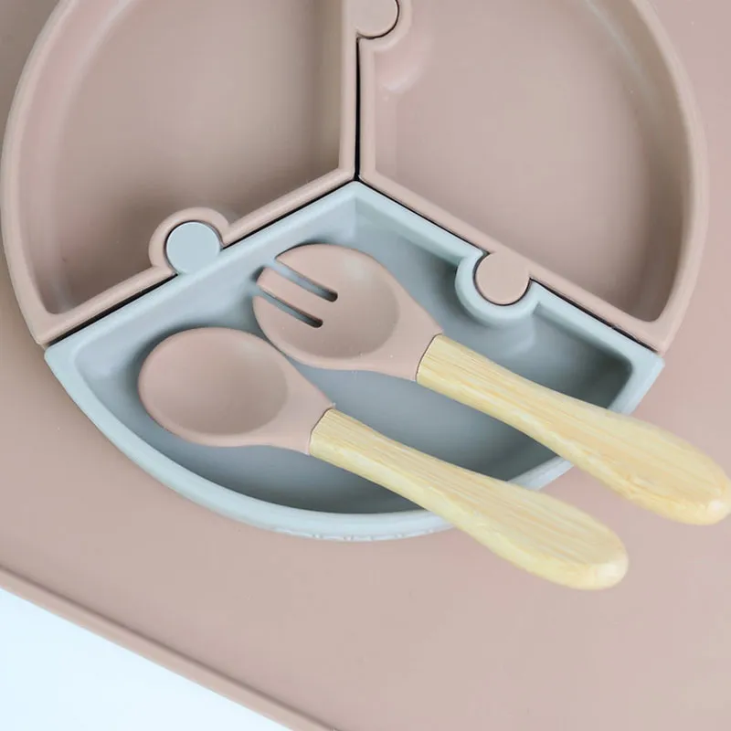Cuillère + Fourchette Dig Aqua - 9m+-5