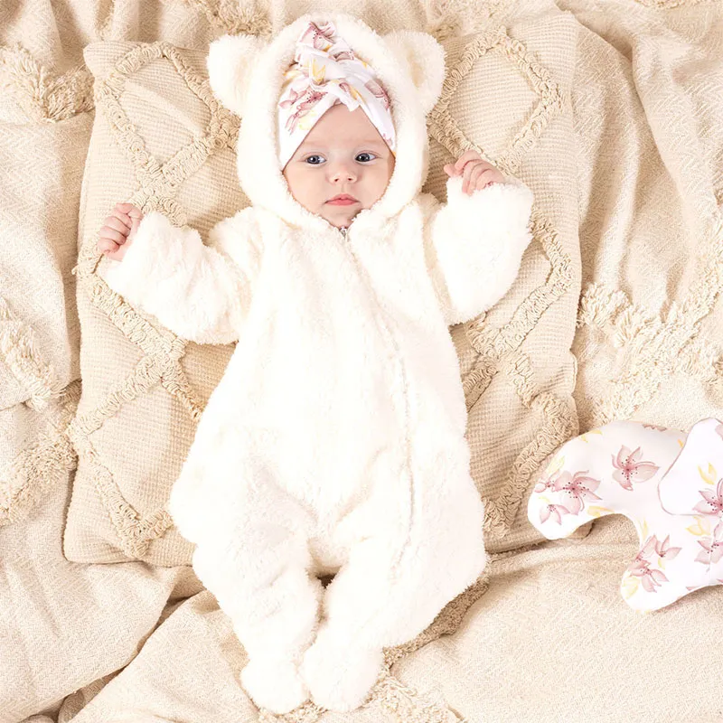 Combipilote Ourson Sherpa - Crème-1